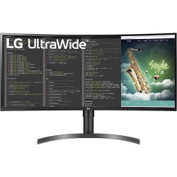 LG 35WN75CN-B.AMA UltraWide WQHD Curved Monitor