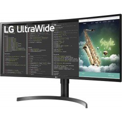LG 35WN75CN-B.AMA UltraWide WQHD Curved Monitor