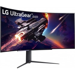 LG 45GR95QE-B.AMA UltraGear OLED Curved Gaming Monitor
