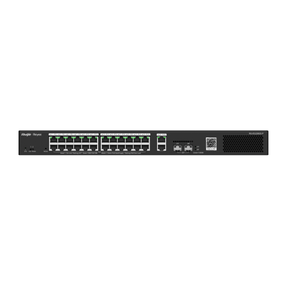 Ruijie RG-ES228GS-P 28-Port Gigabit Smart POE Switch