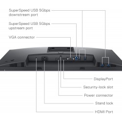 Dell Computer monitor P2422H IPS 210-AZYX-VPN-P2422H