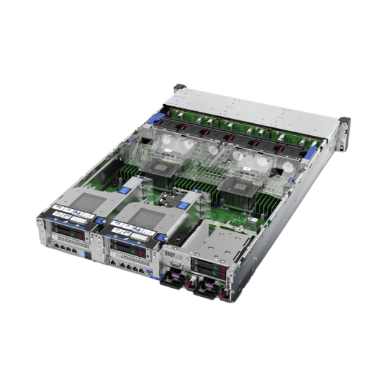 HPE ProLiant DL380 Gen10 4208 1P 32GB-R P408i-a NC 8SFF 500W PS Server - Hp Dubai UAE