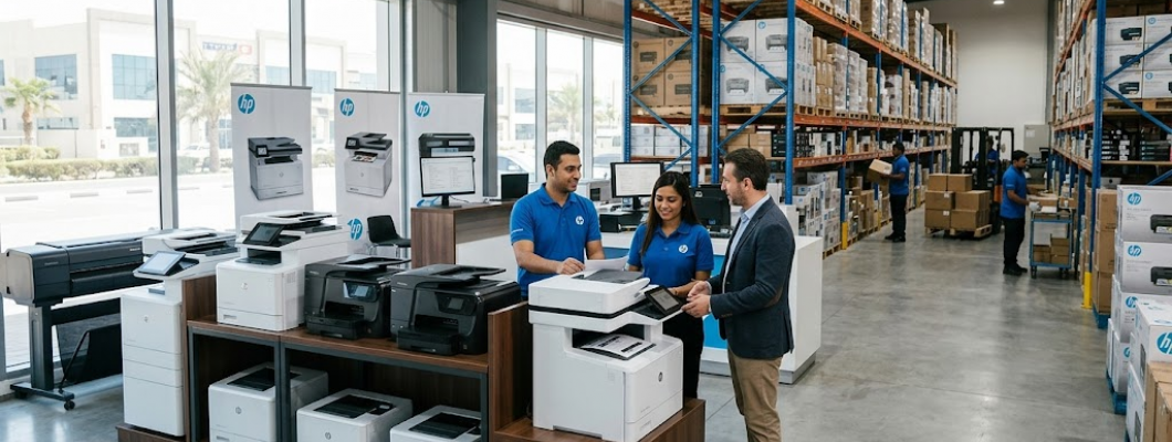Why Choose an Authorized HP Printer Distributor in Dubai?