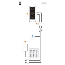 Ubiquiti Door Bill G4 Configuratio with Electric Door Bell Chime 