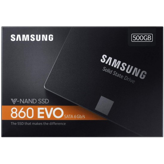Samsung SSD 500GB 860 EVO 2.5 Inch sata III - Samsung Dubai UAE